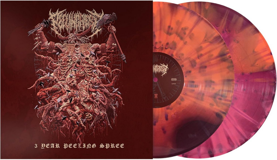 3 Year Peeling Spree (Vinyle) - PEELINGFLESH