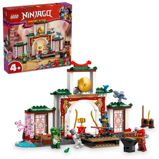 Le temple de Spinjitzu des ninjas