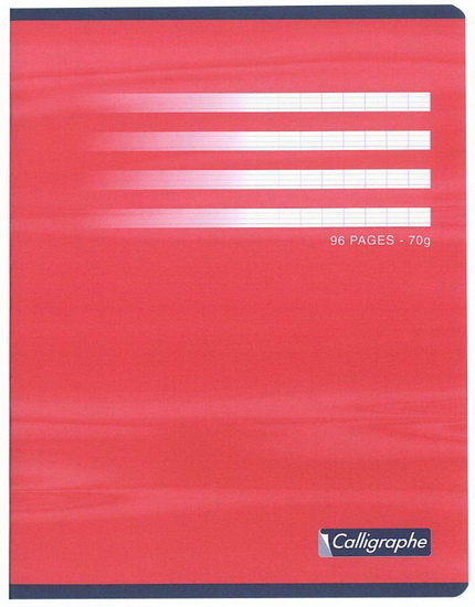 Cahier piqué Ligne 7000 séyès 96p 24x32cm AS