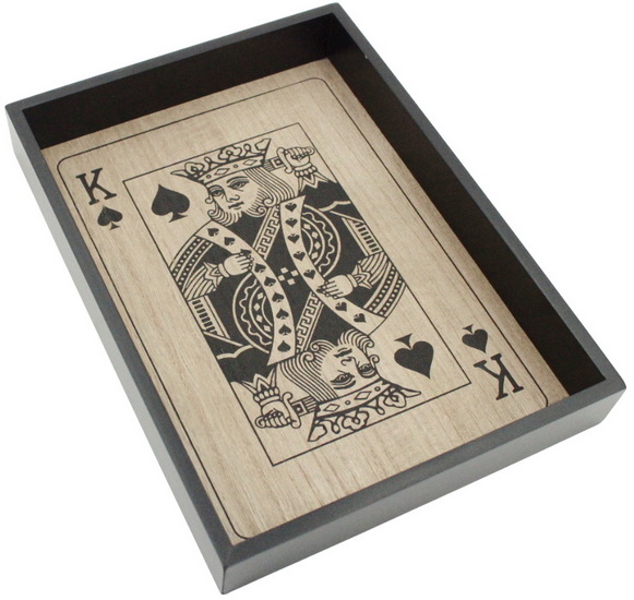 Plateau roi de pique