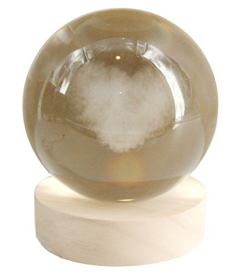Lampe globe cœur