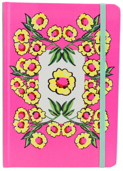Cahier de notes marguerites