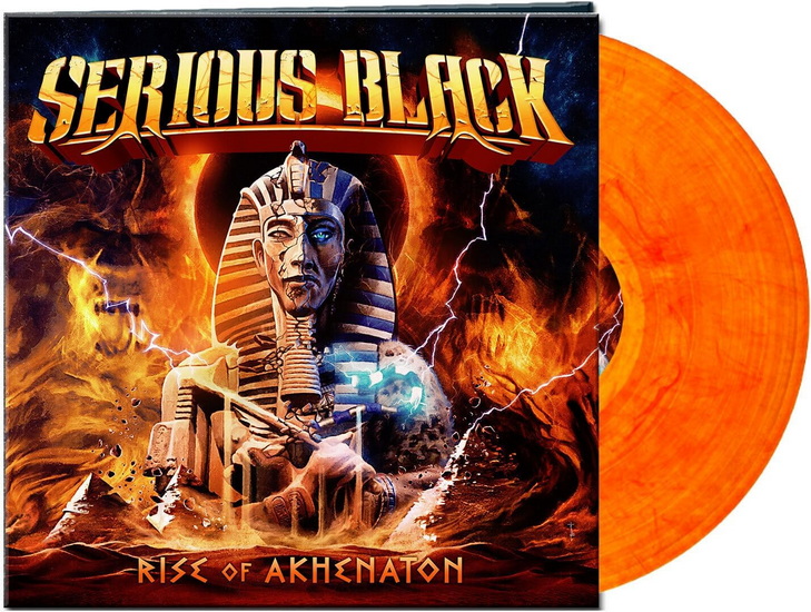 Rise Of Akhenaton (Vinyle - Marbre Rouge et Orange) - SERIOUS BLACK