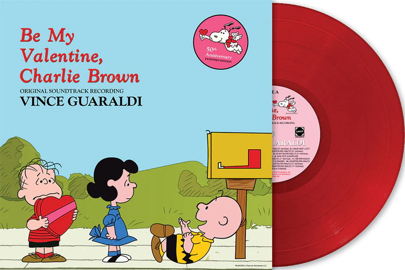 Be My Valentine, Charlie Brown (50th Anniversary) (Vinyle - Rouge) - VINCE GUARALDI