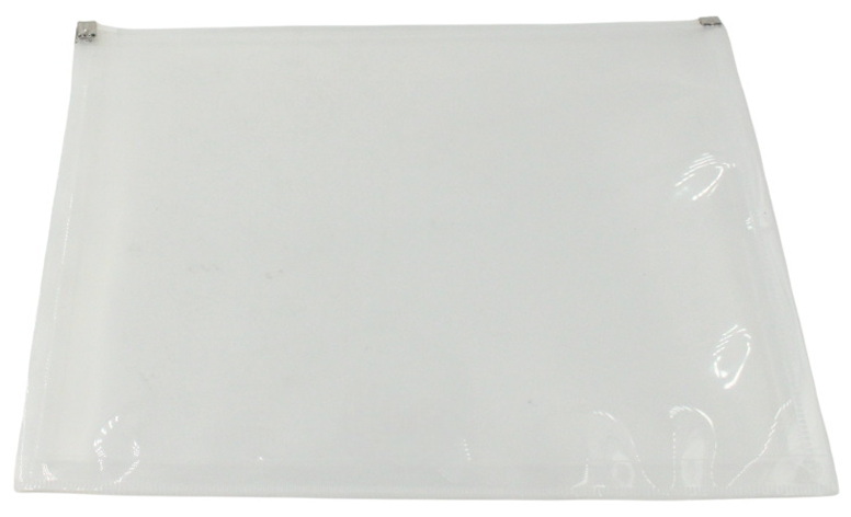 Env. à glissière format lettre transparent