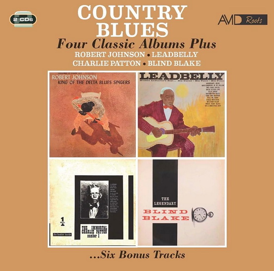 Country Blues: Four Classic Albums Plus (2CD) - ARTISTES VARIÉS