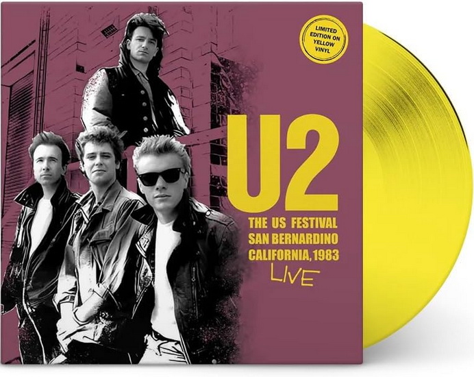 San Bernardino California, 1983 Live Radio Broadcast (Vinyle - Jaune) - U2