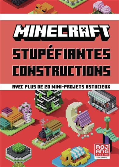Minecraft : stupéfiantes constructions : Avec plus de 20 mini-projets astucieux - COLLECTIF