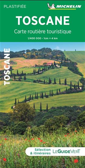 Toscane : Carte routière touristique - COLLECTIF