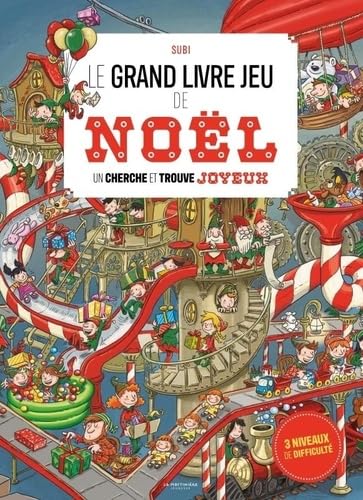 Le Grand livre jeu de Noël - JOAN SUBIRANA
