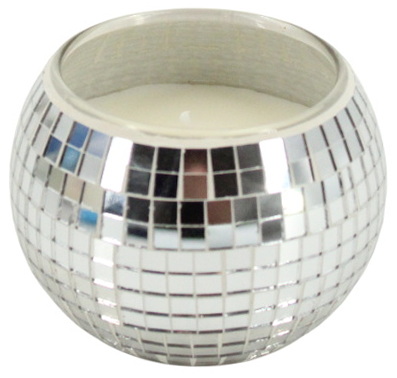Bougie boule disco