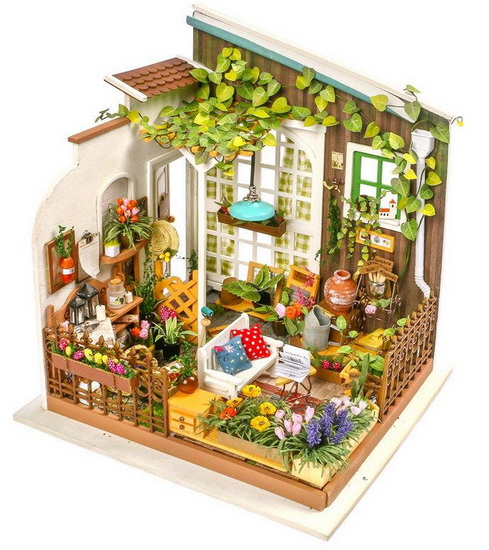 Mini maison à bricoler - Jardin Miller