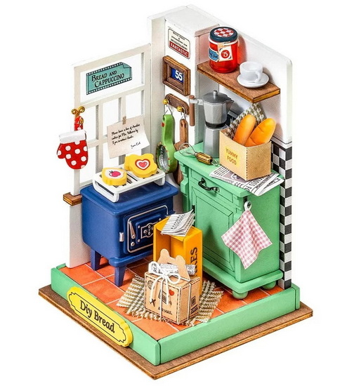 Mini maison à bricoler - L&#39;heure du pain