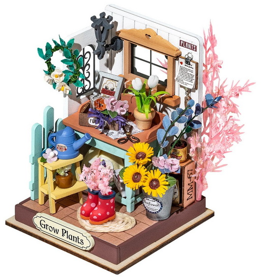 Mini maison à bricoler - Patio de rêve