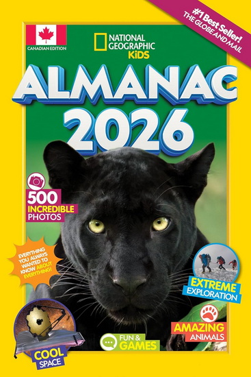 National Geographic Kids Almanac 2026 (Canadian Edition) - COLLECTIF