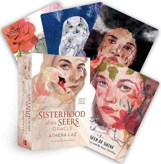 Sisterhood of the Seers Oracle: A 44-Card Deck and Guidebook - ATHENA LAZ