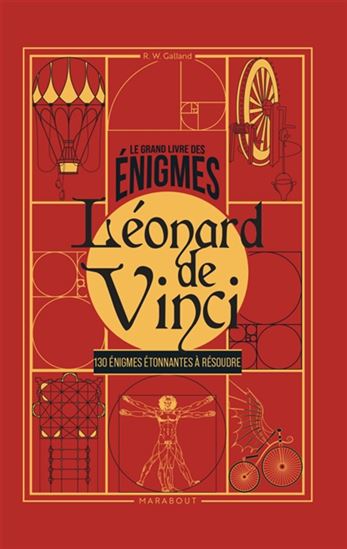 Le Grand livre des énigmes : Léonard de Vinci - CATHERINE BRICOUT