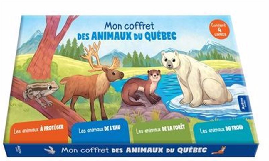 Mon coffret des animaux du Québec - JÉRÔME CARRIER - MICHELLE SIMPSON