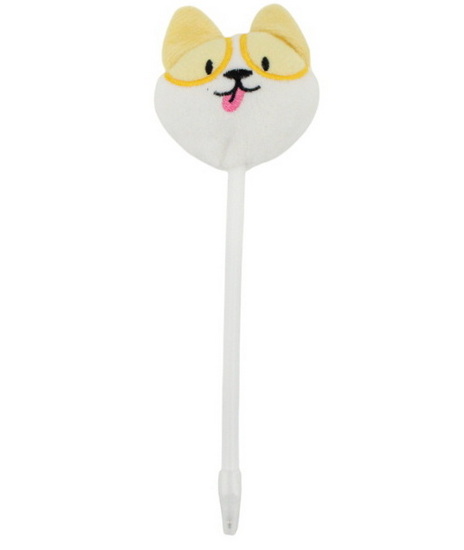 Stylo peluche chien