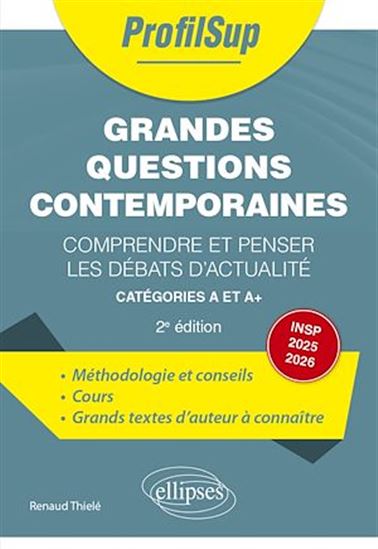 Grandes questions contemporaines - RENAUD THIELÉ