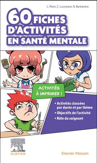 60 fiches d&#39;activités en santé mentale : activités à imprimer - LOUANA MONI & AL