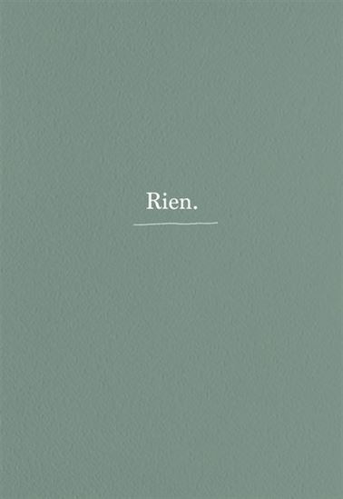 Rien - LAURIE BLANCHETTE - CATHERINE ST-MARTIN