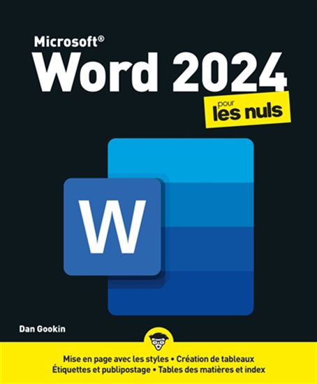 Word 2024 pour les nuls - DAN GOOKIN