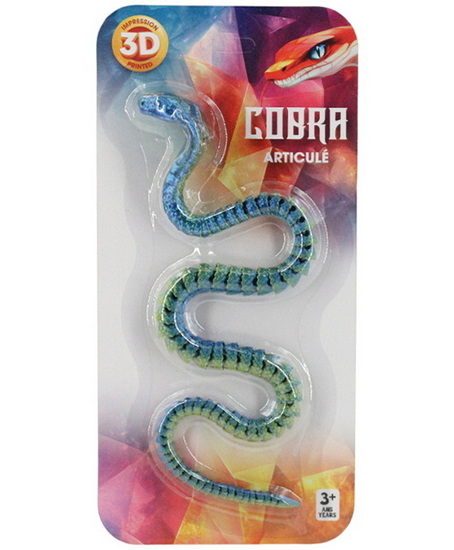 Figurine 3D cobra