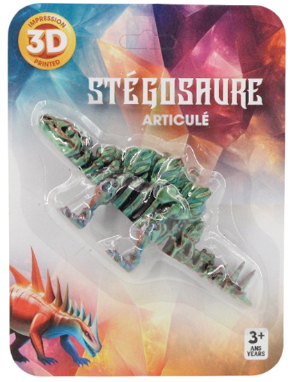 Figurine 3D Stégosaure
