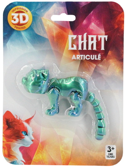 Figurine 3D chat