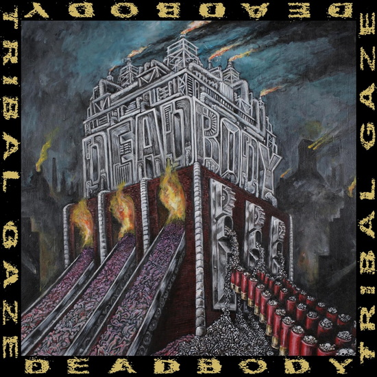 Dead Body / Tribal Gaze Split (Vinyle - Transparent avec Fumée Rouge et Jaune) - DEADBODY