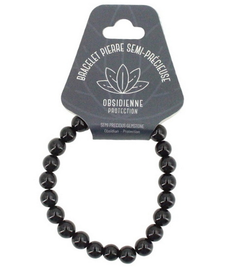Bracelet obsidian