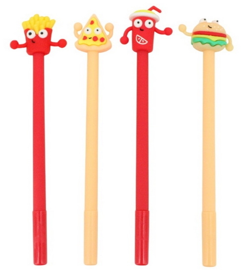 Stylo gel fast food 4AS