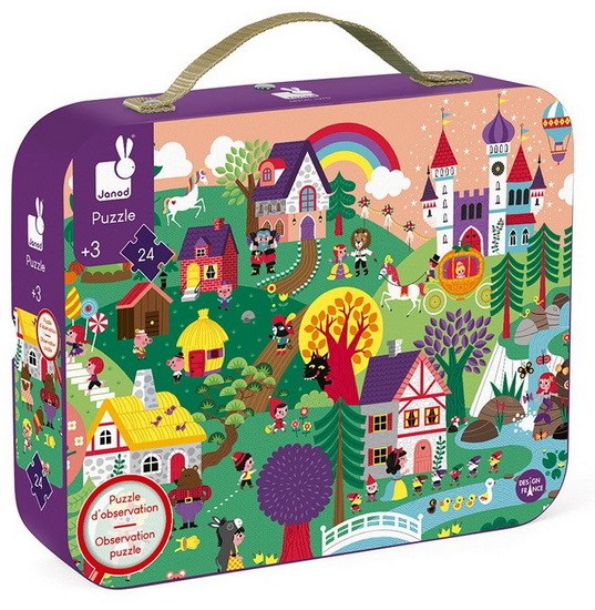 Puzzle D&#39;observation Les contes 24mcx