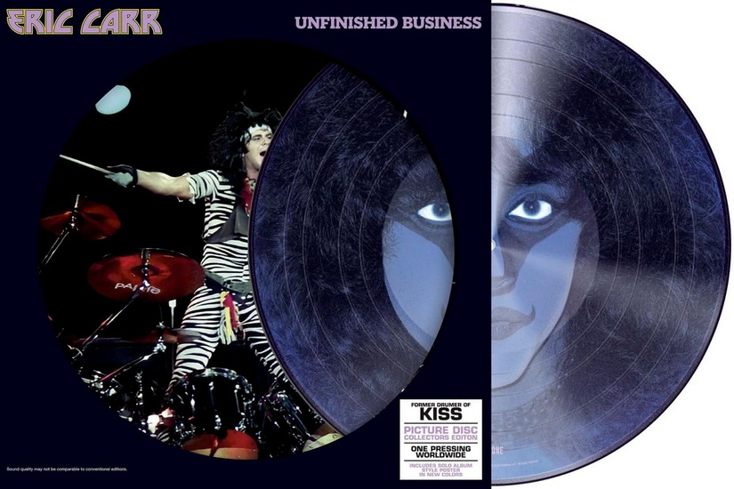Unfinished Business (Vinyle - Picture disc) - ERIC CARR