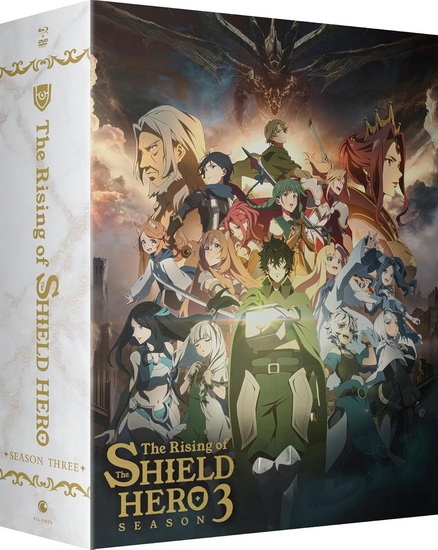 The Rising of the Shield Hero : Season 3 - Limited Ed. (Blu-ray+DVD)