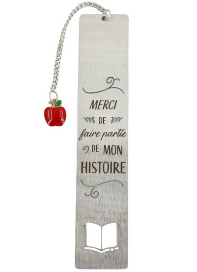 Signet métallique merci
