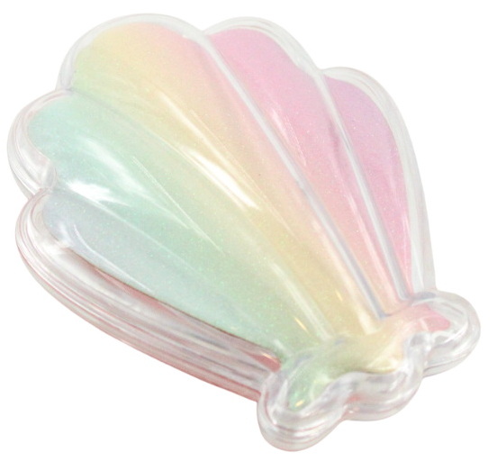 Brosse à cheveux coquillage