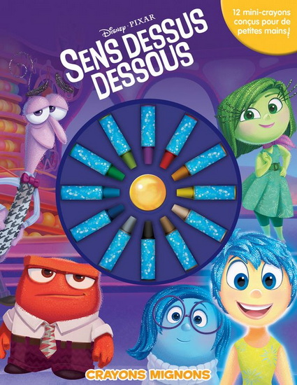 Disney Pixar Sens dessus dessous : crayons mignons - COLLECTIF