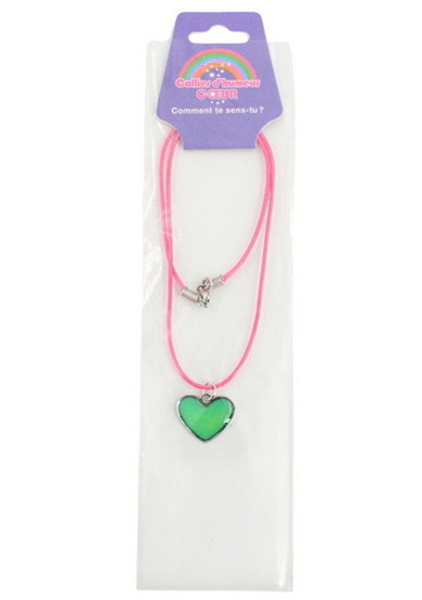 Collier d&#39;humeur cœur 3AS