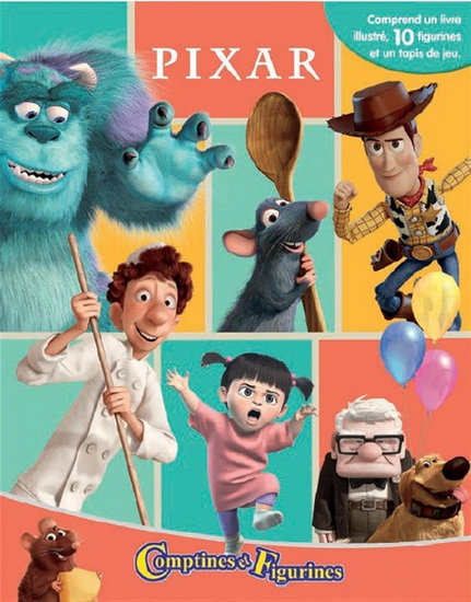 Disney Pixar 2025 : comptines et figurines - COLLECTIF
