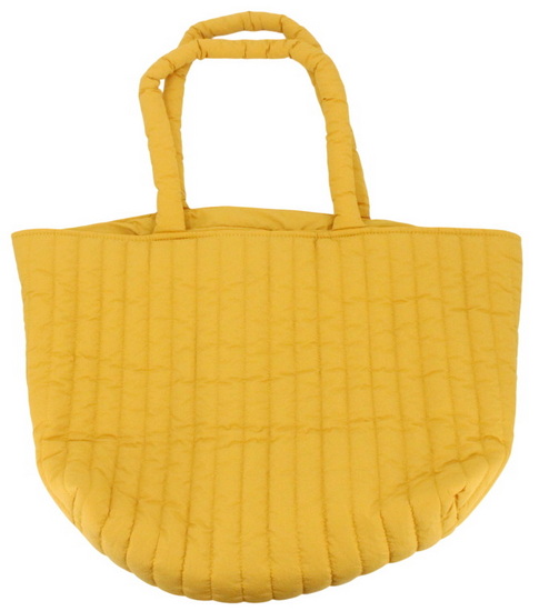 Sac texturé jaune