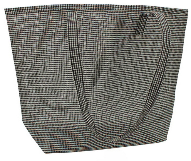 Sac filet noir et blanc