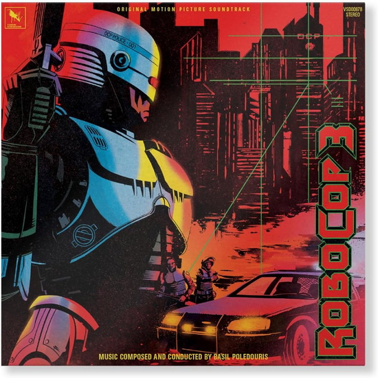 Robocop 3 (Original Motion Picture Soundtrack(Vinyle - Deluxe Edition) - BASIL POLEDOURIS