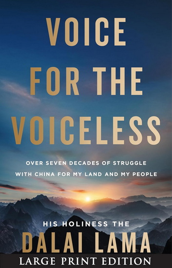 Voice for the Voiceless (Large print) - DALAI LAMA
