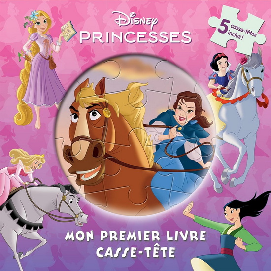 Disney Princesses 2025 : mon premier livre casse-tête - COLLECTIF