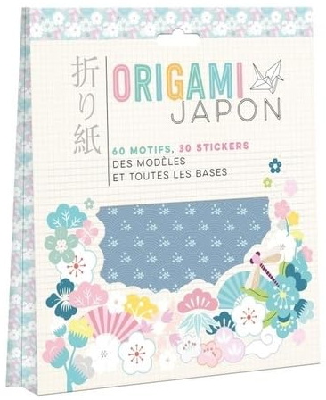 Origami Japon : 60 motifs, 30 stickers : des modèles et toutes les bases - COLLECTIF
