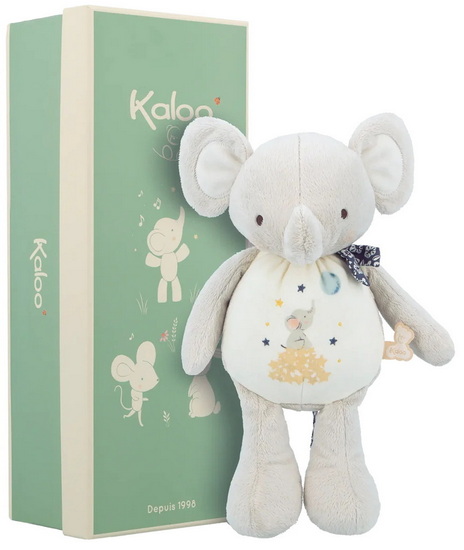 Peluche sonore éléphant