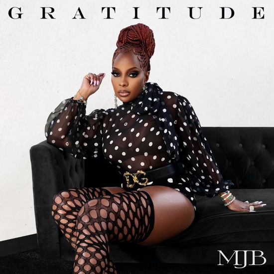 Gratitude (Vinyle - Argent avec Tourbillon Blanc) - MARY J BLIGE