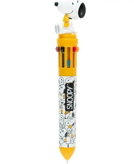 Stylo 10 couleurs Snoopy
